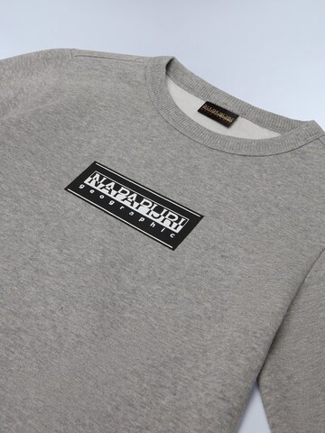 NAPAPIJRI Sweatshirt 'K B-CHAMOIS' in Grey