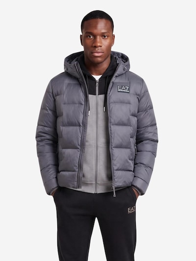 EA7 Emporio Armani Winter Coat '7M002387 AF15956' in L in Anthracite, Item view