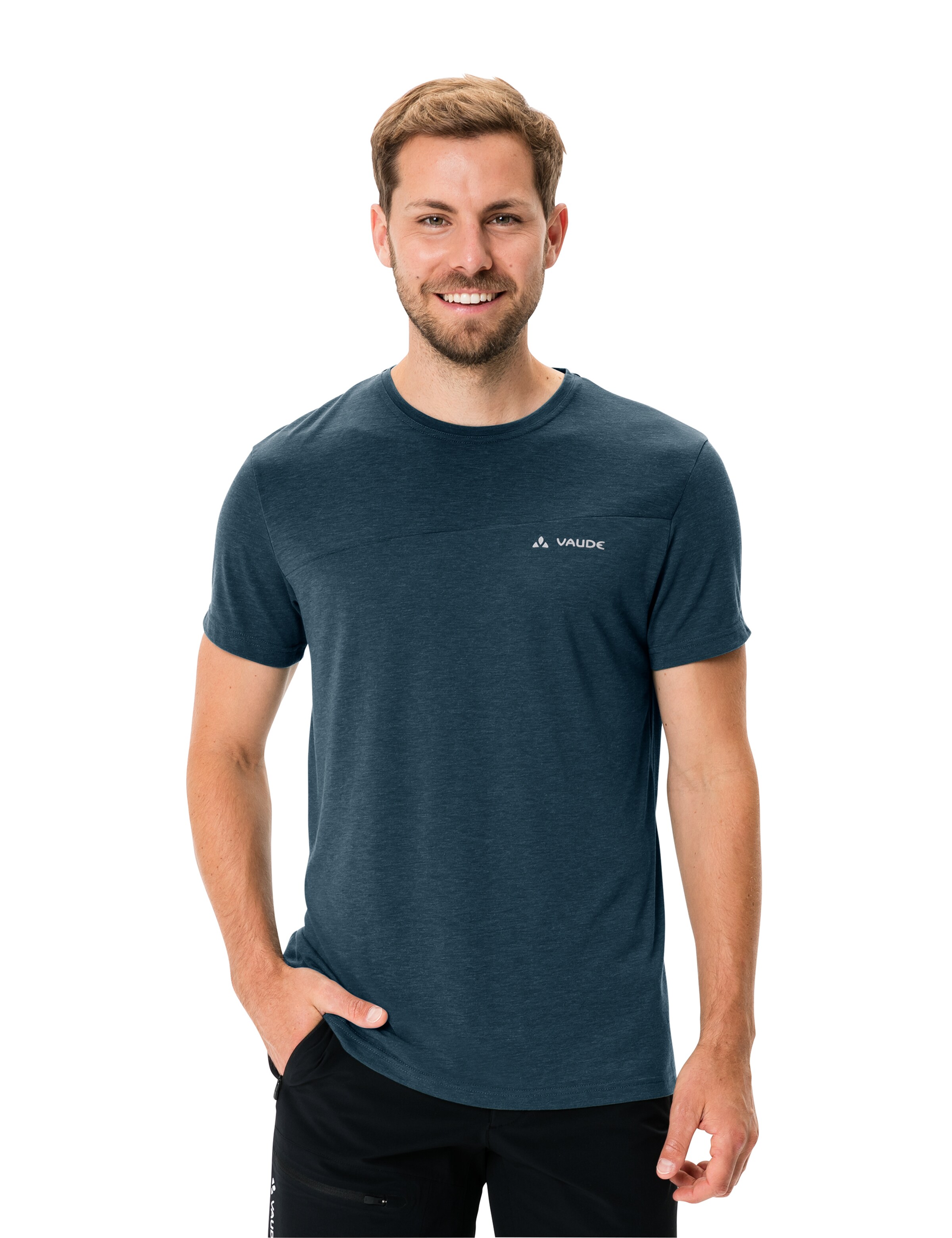 VAUDE Performance shirt 'Sveit' in Blue: front