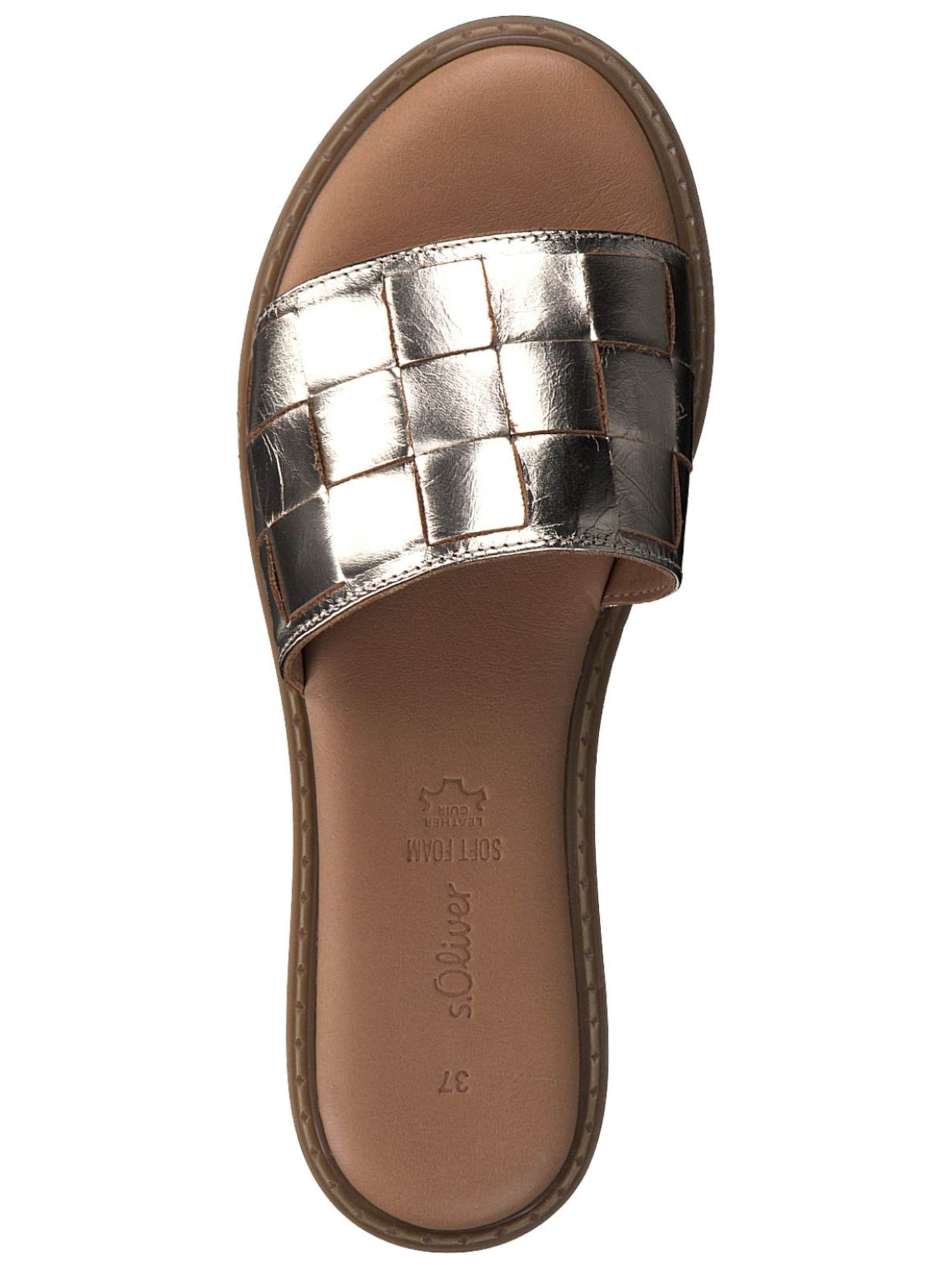 s.Oliver - Sapato aberto em prata