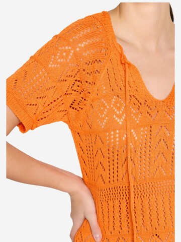 Robes en maille LolaLiza en orange