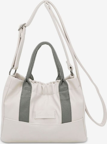 Fritzi aus Preußen Handbag 'Poppi' in White: front