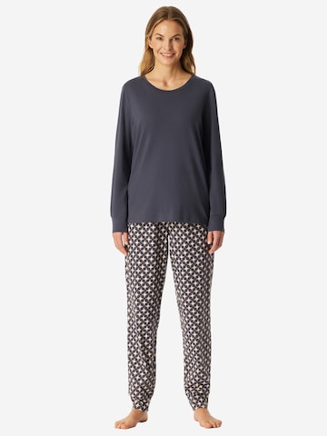 SCHIESSER - Pijama ' Comfort Essentials ' en gris