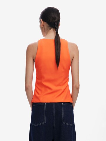 Desigual - Blusa en naranja