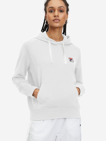 FILA Sweatshirt 'LISANY' in White: front