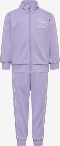 Hummel Træningsdragt i lilla: forside