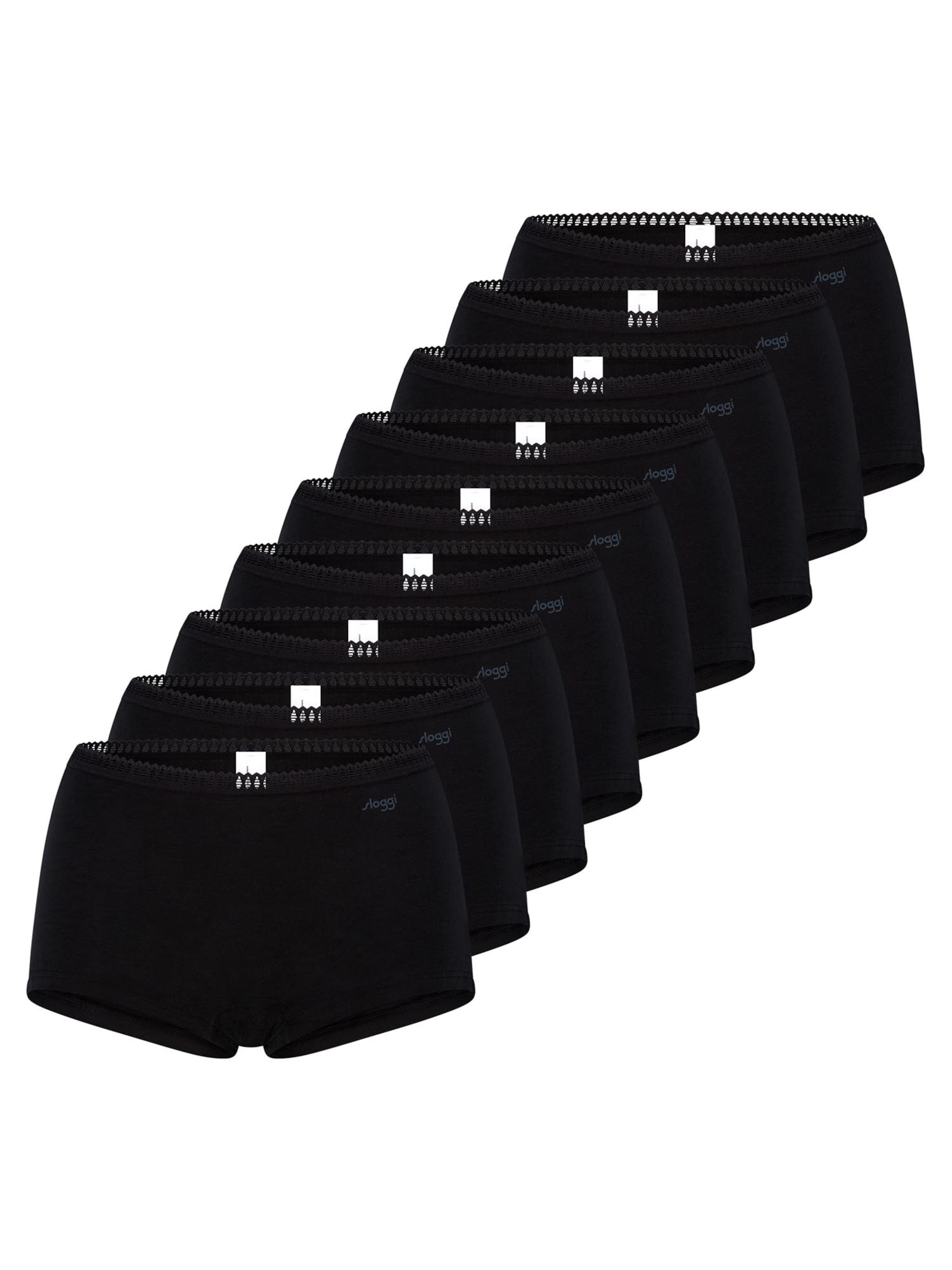 SLOGGI Panty 'GO Crush' in Black: front