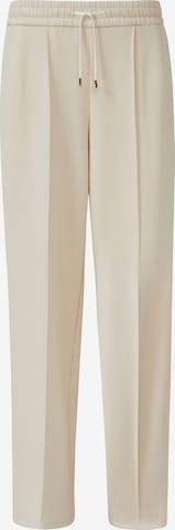 s.Oliver Wide leg Pantalon in Beige: voorkant
