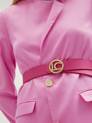 Lola Casademunt - Cinturón ' REVERSIBLE ' en rosa