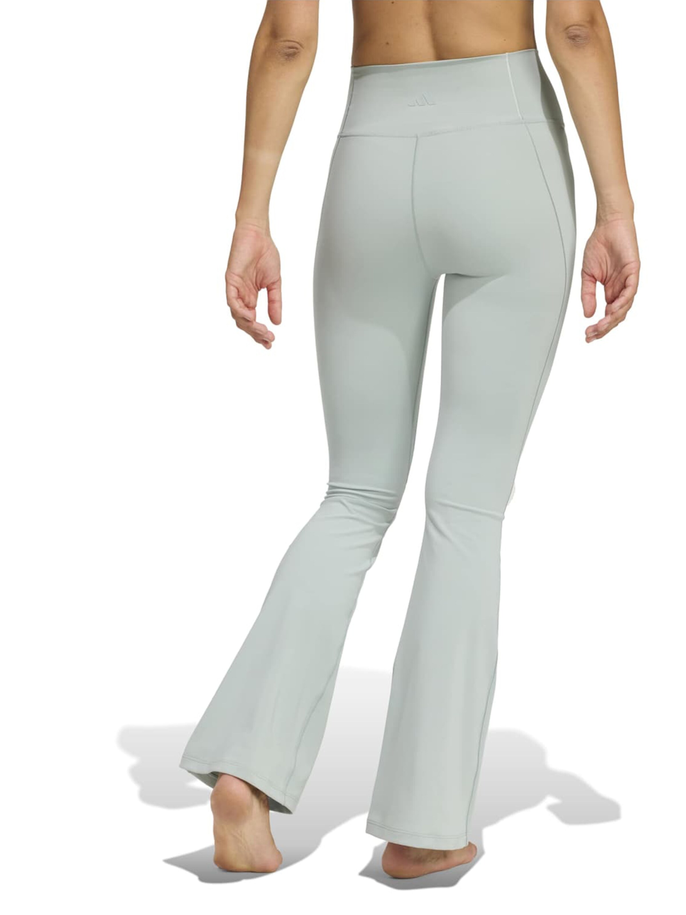 ADIDAS PERFORMANCE Flared Sports trousers 'ALL ME' in Green