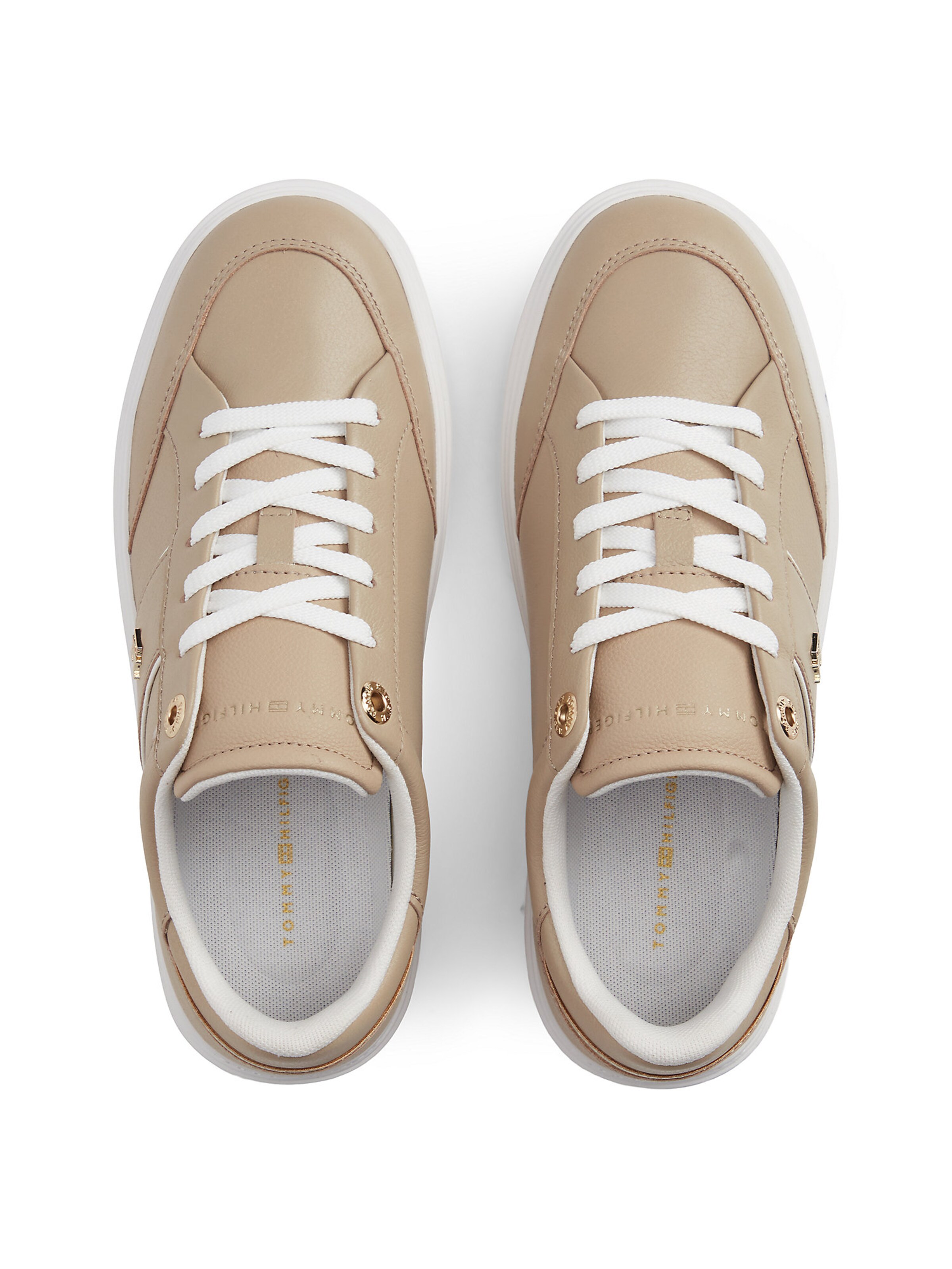 Baskets basses TOMMY HILFIGER en beige