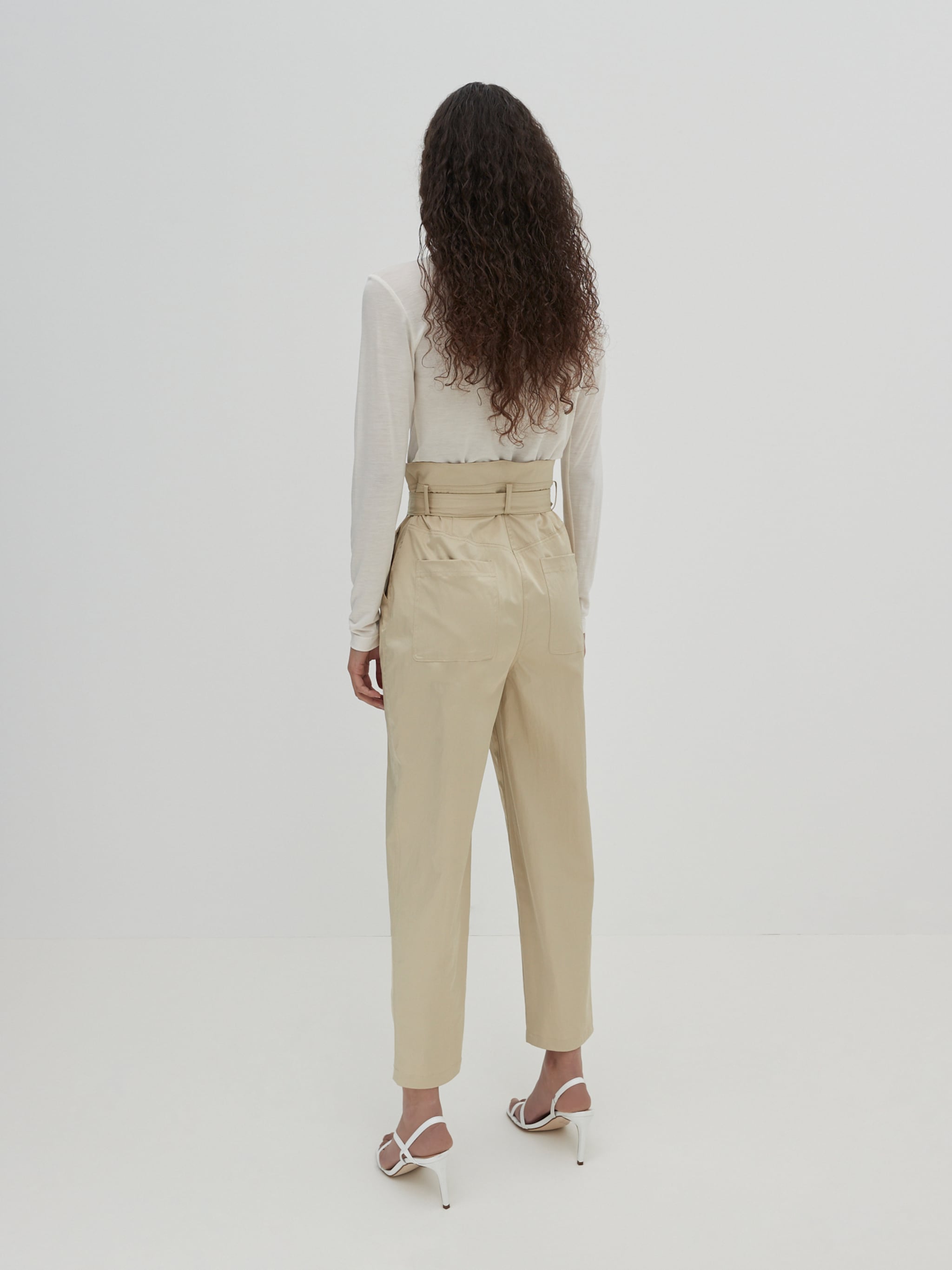 EDITED Produkte Hose 'Ella' beige