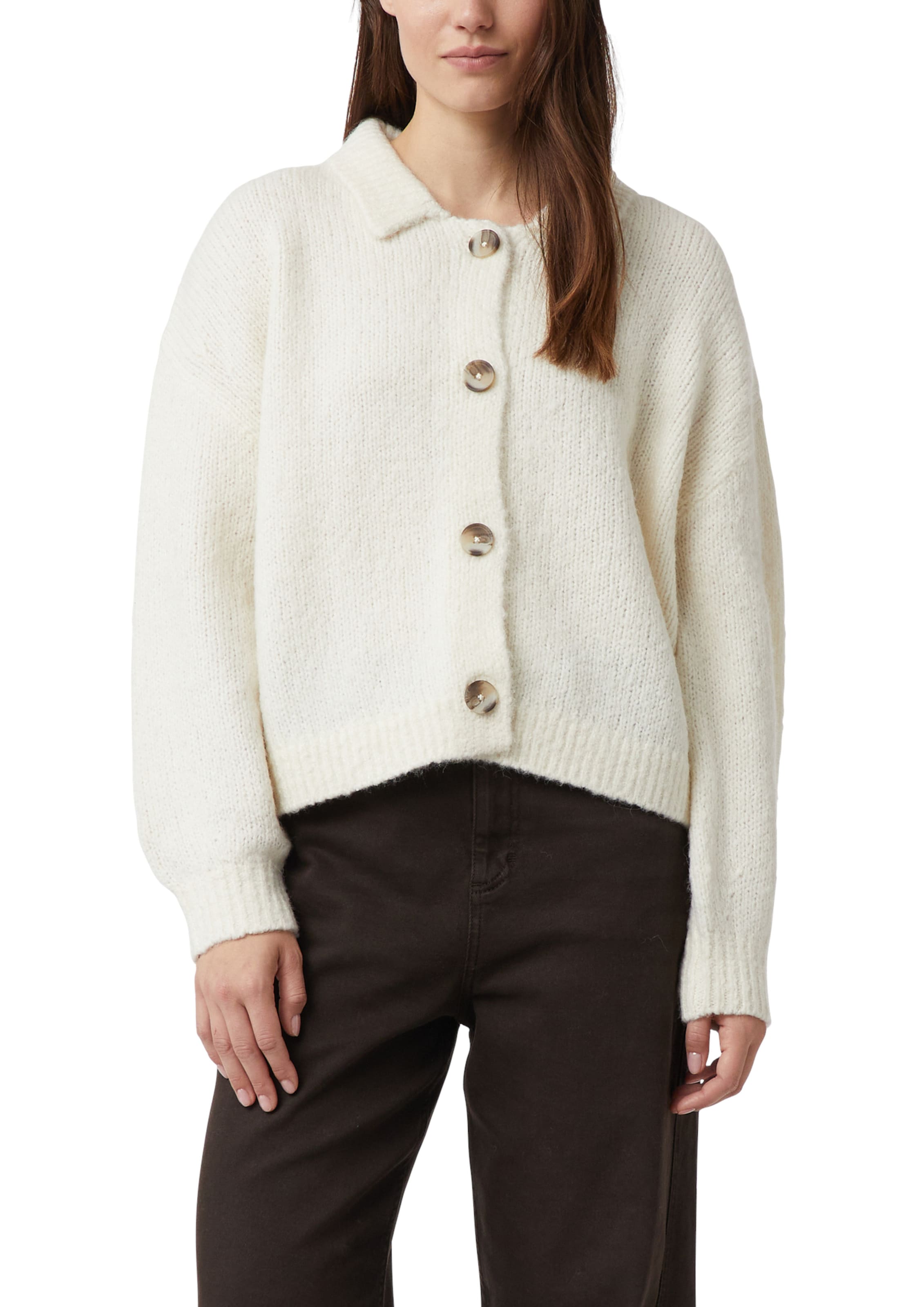 Geacă tricotată de la COMMA pe bej