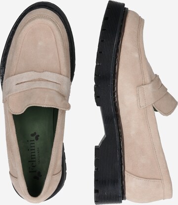 FELMINI - Sapato Slip-on em bege