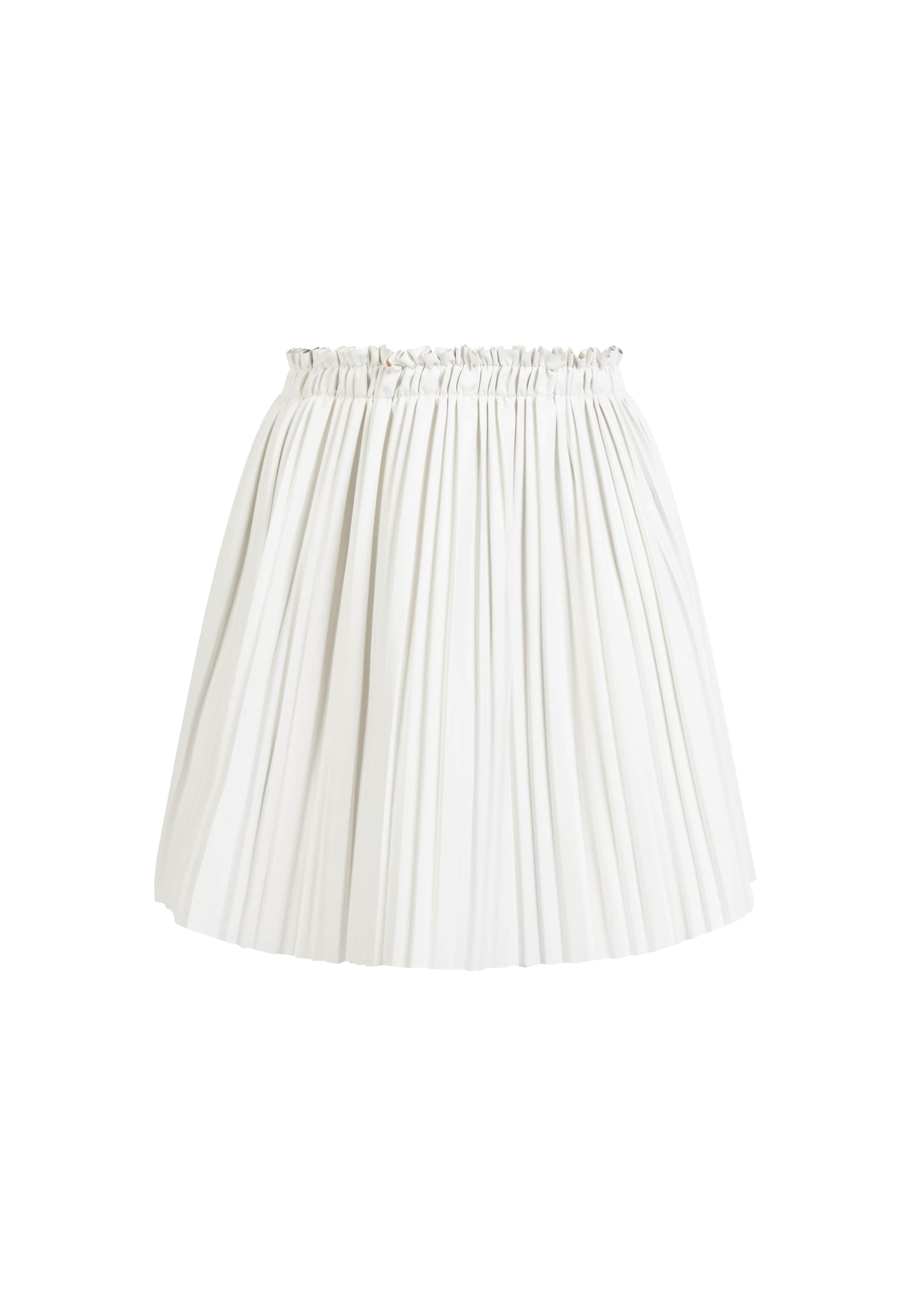 Witte plisse rok sale