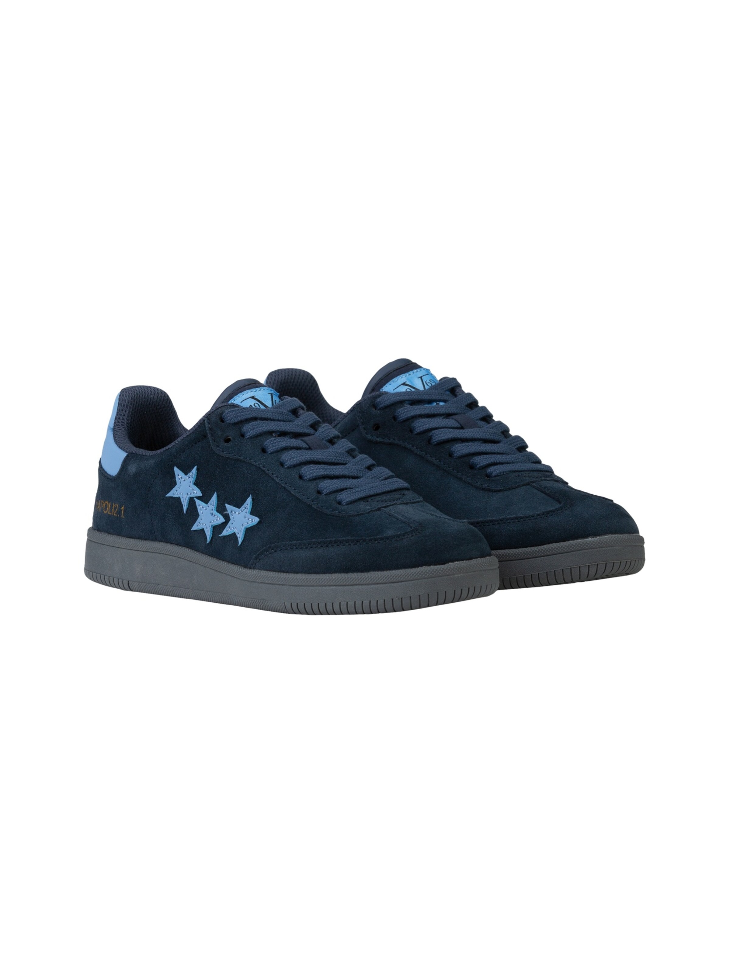 19V69 ITALIA Platform trainers 'Napoli 2.1' in Blue