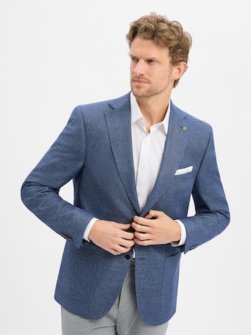 CARL GROSS Regular Fit Sakko 'Sander' in Blau: Vorderseite