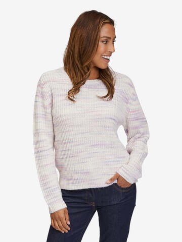 Pull-over Betty & Co en beige : devant