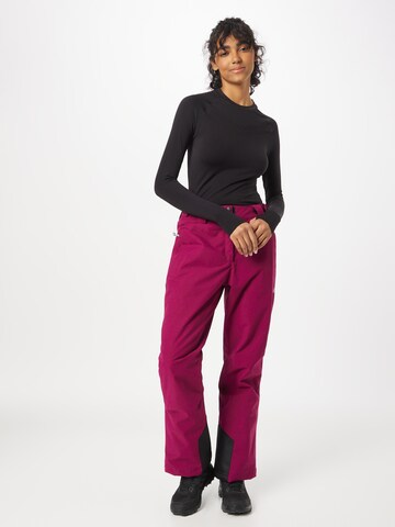 KILLTEC Regular Outdoor trousers in Pink