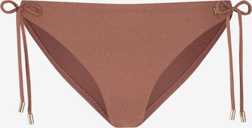 Beachlife Bikini Bottoms in Brown: front