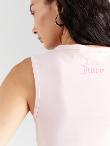 Juicy Couture Топ 'DUDE' в Ярко-розовый