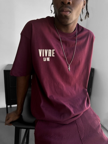 T-Shirt Kleidermafia en rouge