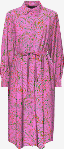 Robe-chemise 'PEPPER' VERO MODA en rose : devant