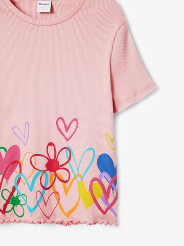 Desigual Футболка в Ярко-розовый