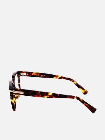 Occhiali da sole 'Ferragamo SF3009 Gradient transparent dark red 52/18/145 WOMAN Eyewear Frame' di FERRAGAMO in marrone