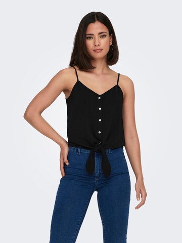 ONLY - Blusa 'METTE' en negro: frente