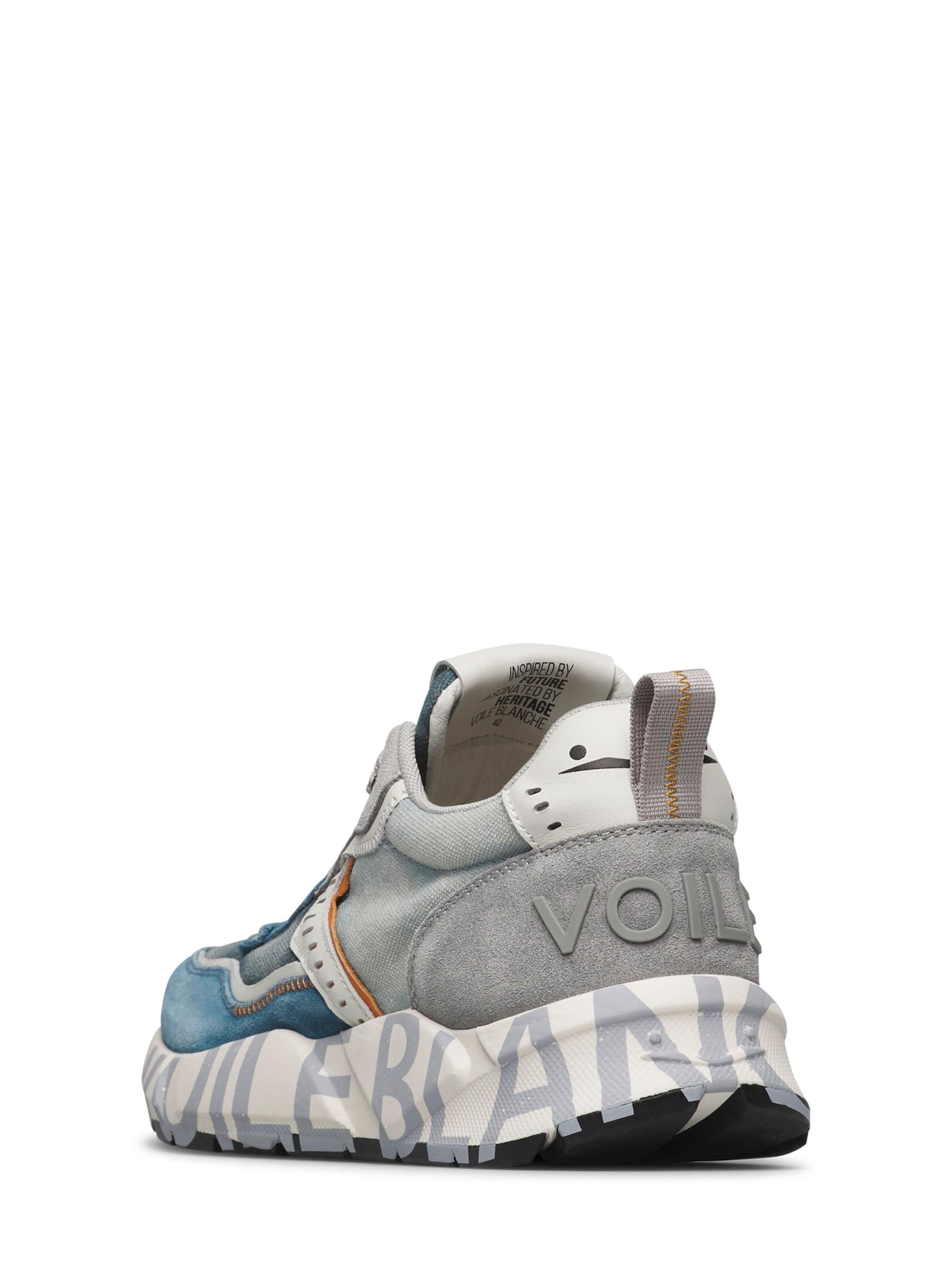 Voile blanche Platform trainers 'CLUB01.' in Blue