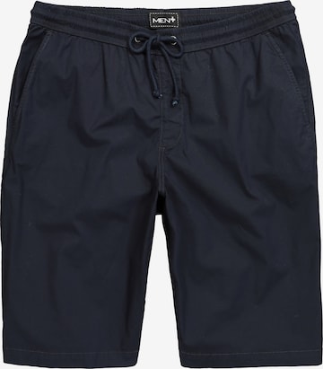 Men Plus Bermuda in Blau: Vorderseite