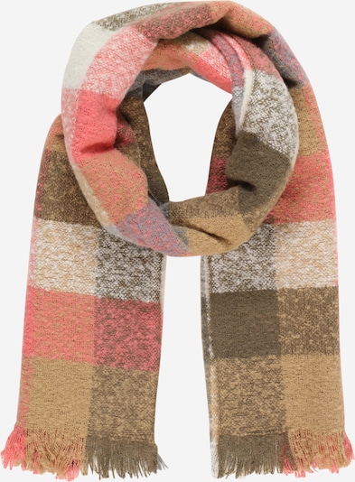 Oasis Scarf in Light brown / Khaki / Light pink / White, Item view