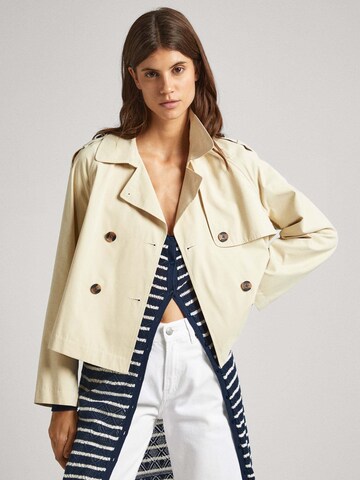 Pepe Jeans Mantel 'Sheila' in Beige: Vorderseite