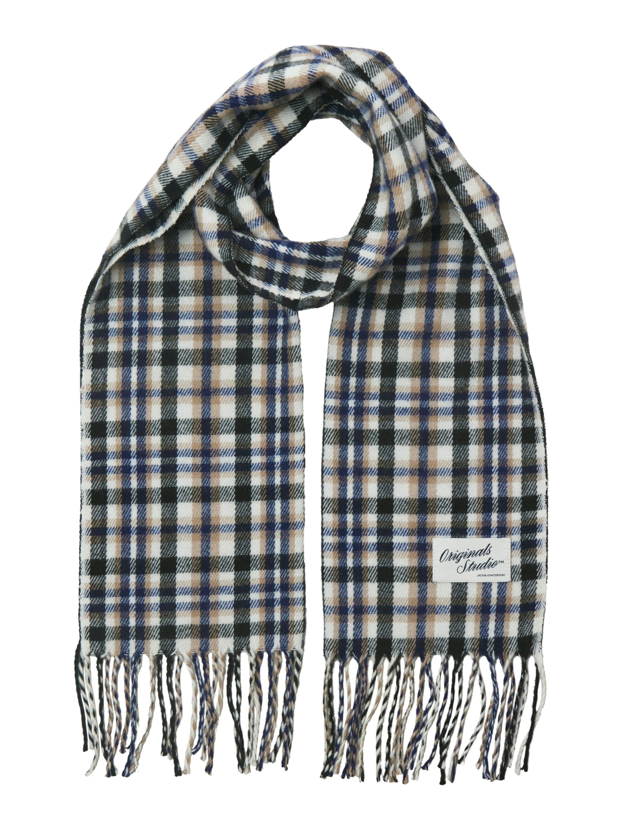 JACK & JONES Sjal 'JACGrand' i brun: forside