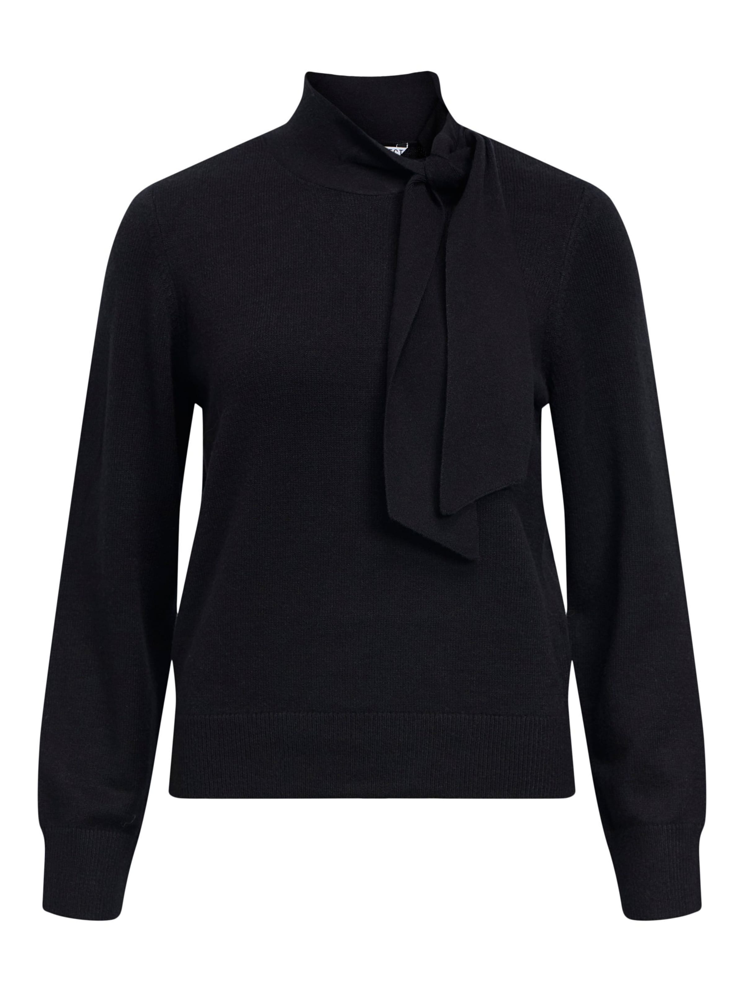 OBJECT Sweater in Black: front