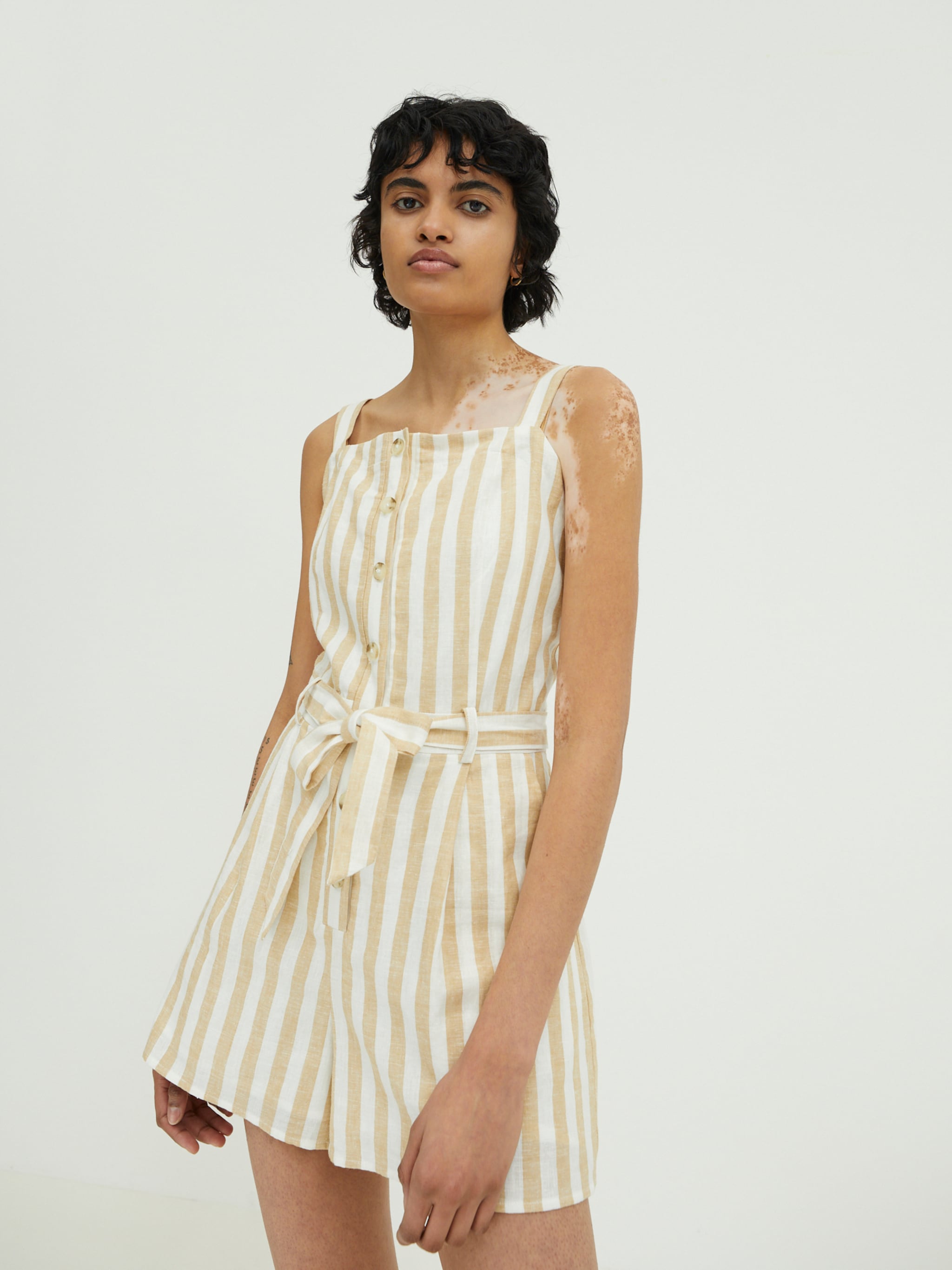 EDITED Produkte Jumpsuit 'Mariam' beige