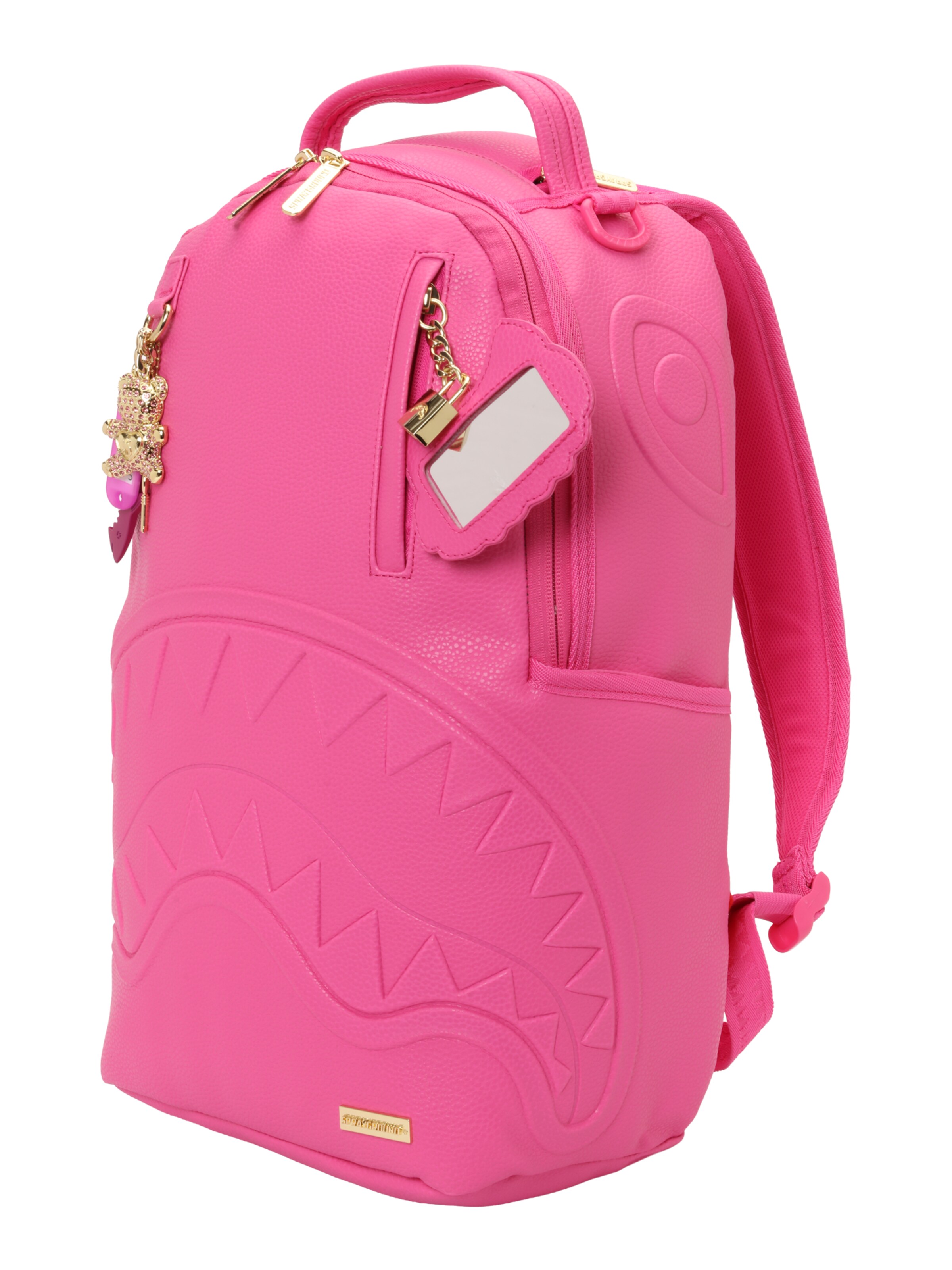 Sprayground Backpack 'SHARK ATTACK' in Pink
