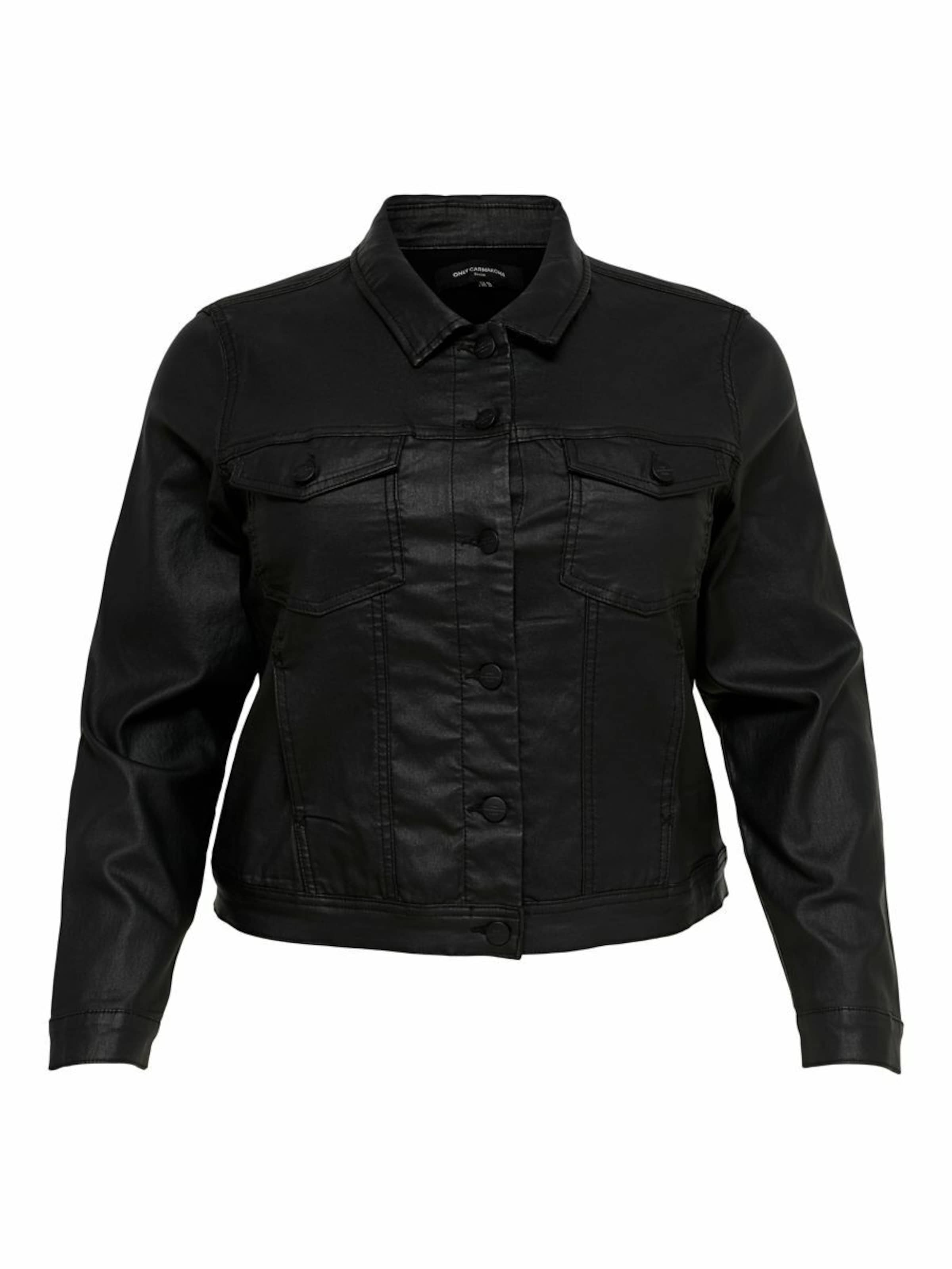 ONLY Carmakoma Between-Season Jacket in Black: front