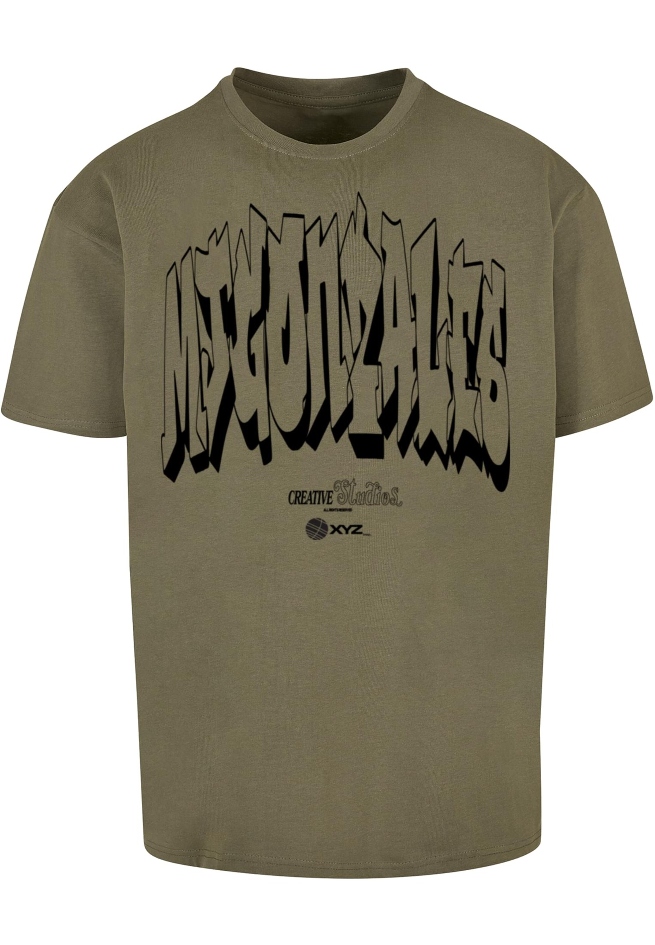 MJ Gonzales Shirt in Groen: voorkant