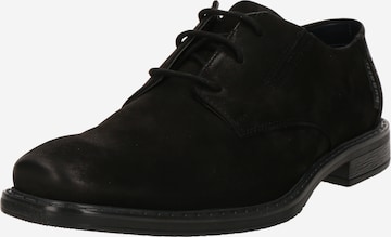 bugattiCipele na vezanje 'Melchiore' - crna boja: prednji dio