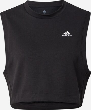 ADIDAS SPORTSWEAR Sporttop in Schwarz: predná strana