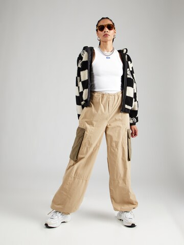 regular Pantaloni cargo 'Hafison' di HUGO in beige