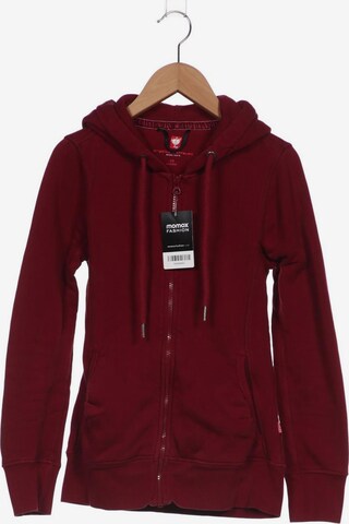 Engelbert Strauss Sweatshirt & Zip-Up Hoodie in XS in Red: front