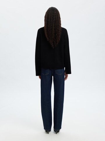 SELECTED Pullover i sort