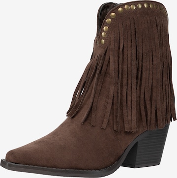 Salinyang Ankelstøvler i brun: forside