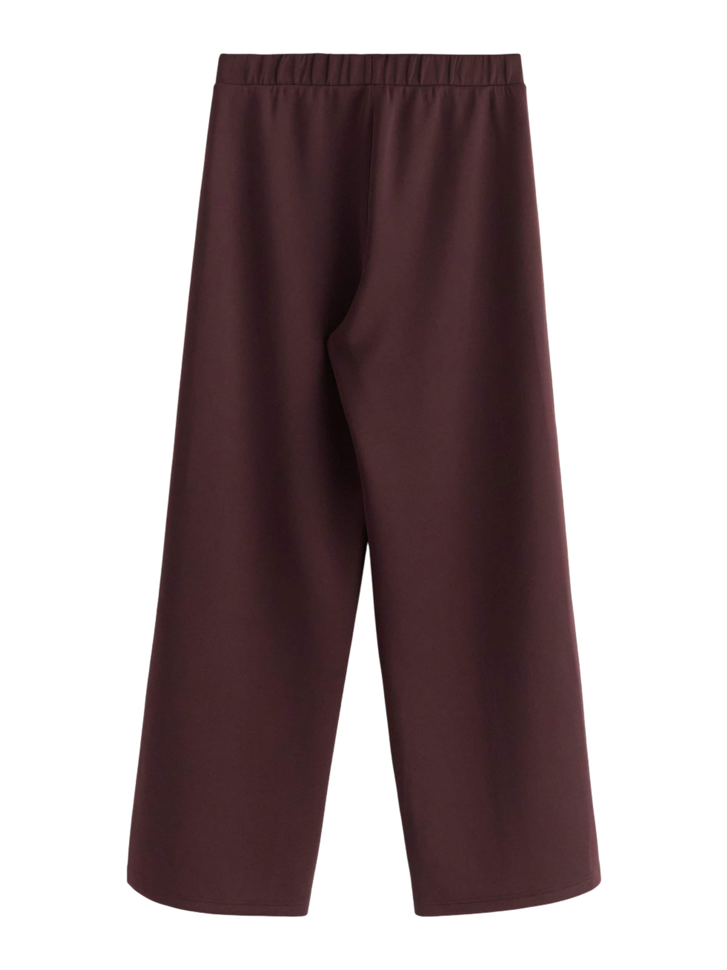 Lindex - Pierna ancha Pantalón 'Vega' en rojo