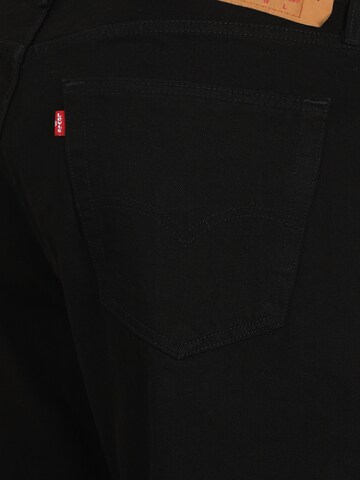 Levi's® Big & Tall Normální Džíny '501' – černá