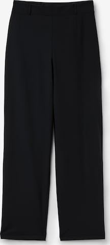 Tezenis Wide leg Pants in Black: front