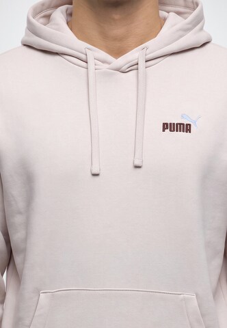 PUMA Спортивный свитшот 'Ess No.1' в Серебристый